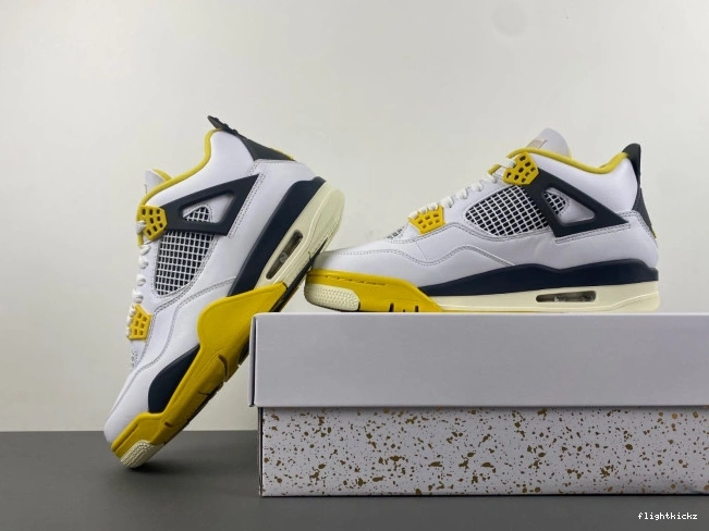 Air Vivid WNNS 4 AQ9129-101 Jordan Sulfur 0822